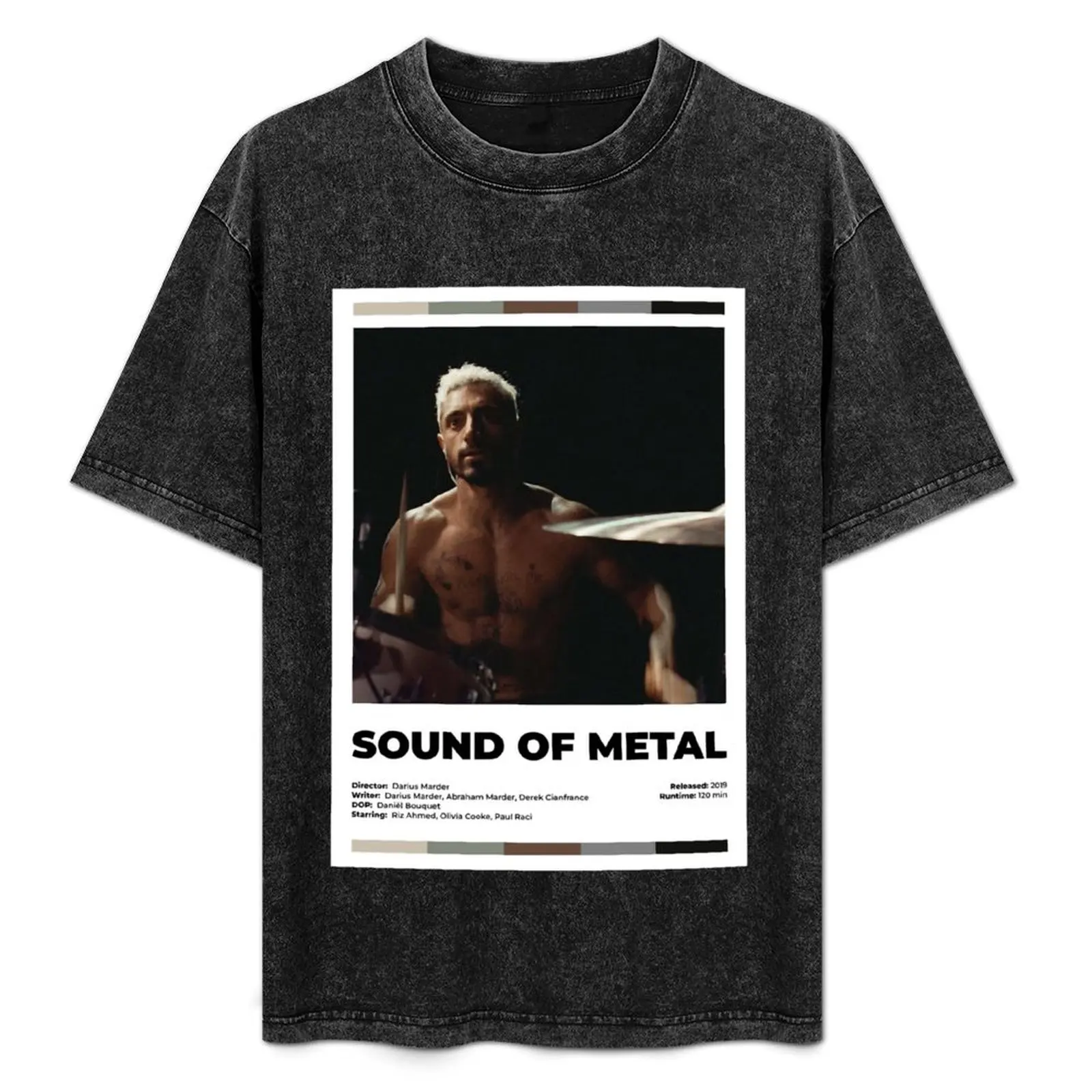 

Sound of Metal alternative modern movie poster T-Shirt Anime t-shirt sublime blue lock plain t shirts men