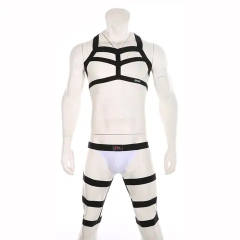 Men's Harness and Bondage Lingerie Set CLEVER-MENMODE