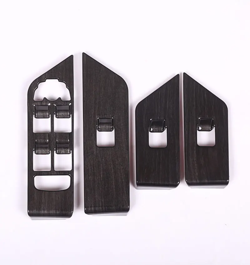 

4pcs Luxury Interior Accessory For Landrover Range Rover Evoque 2012-2017 Window lift Switch Button Frame Cover Trim Stickers