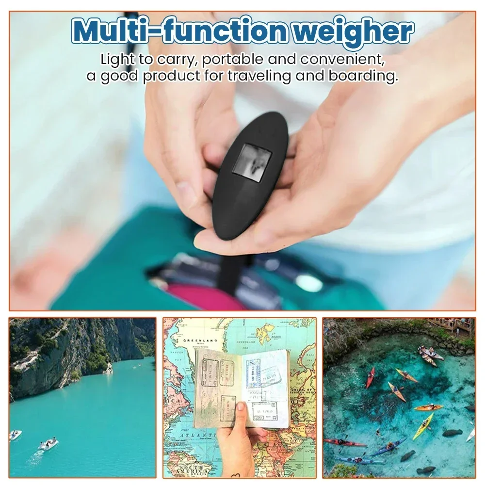 Hanging Electronic Pocket Scale 0.1kg-40kg Range Suitcase Travel Weight Duffle Bag kg/lb Conversion Portable Luggage Scale