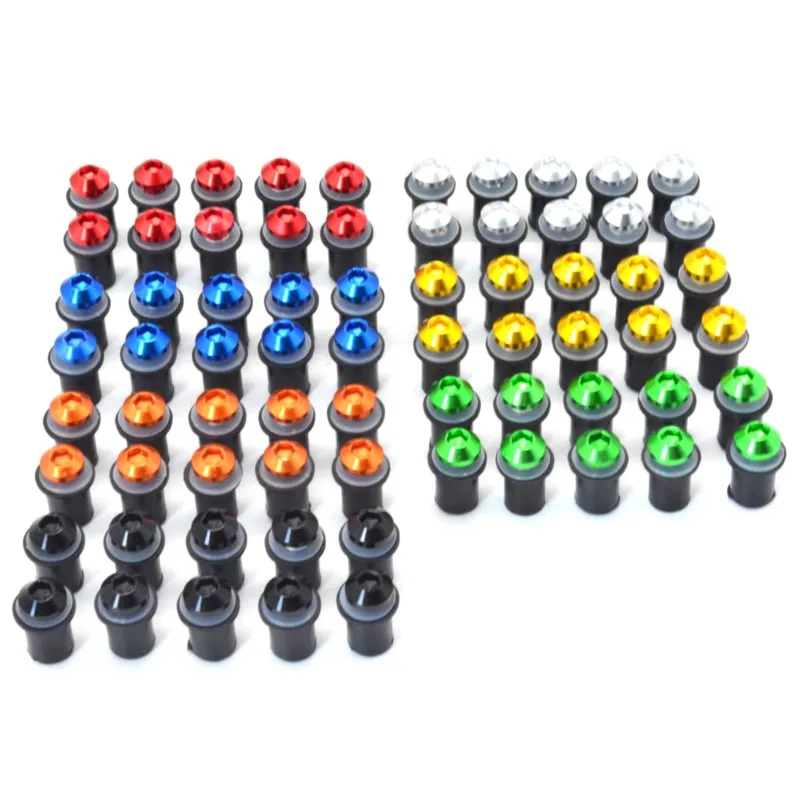 Windshield Bolt Windscreen Mounting Screw Washer Nut For Yamaha XT600Z / E / ZE TENERE XT660 XT660R XT660X FJ600 10pcs XJ600