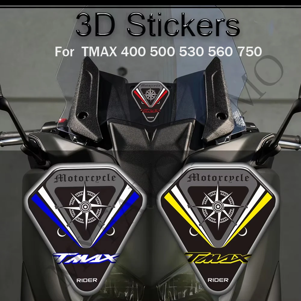 

Motorcycle Scooters Stickers Decal For YAMAHA TMAX 400 500 530 560 750 Emblem Badge Fairing Fender