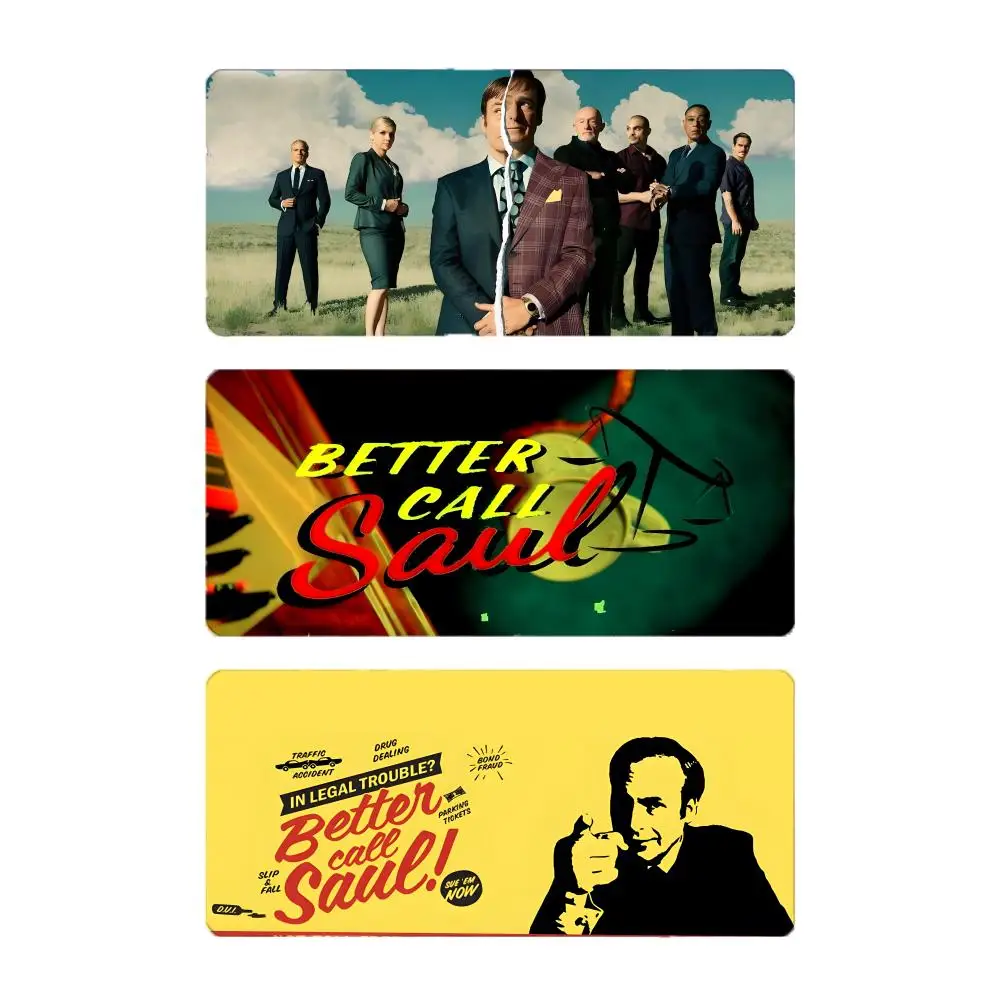 crime drama poster B-Better Call Saul Mouse Pad Mousepad Large Gaming LockEdge Thickened PC Table Desk Mat