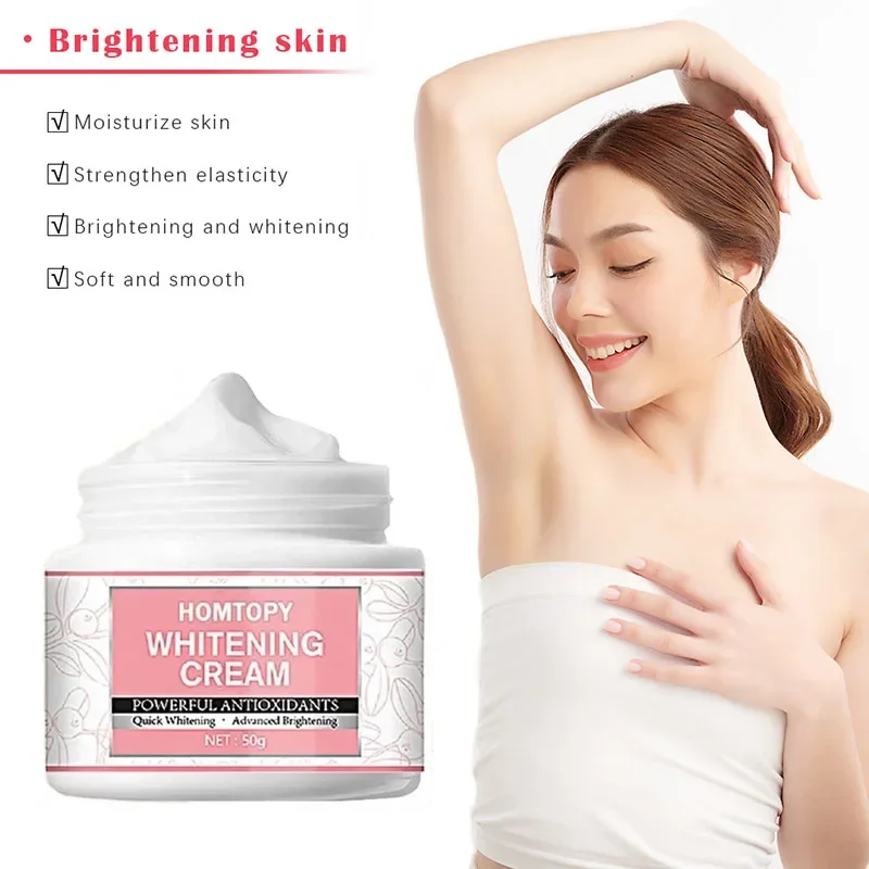 Whitening Cream for Dark Skin Armpit Lightening Intimate Areas Underarm Body Skin Care Private Parts Whiten Cream Beauty Health