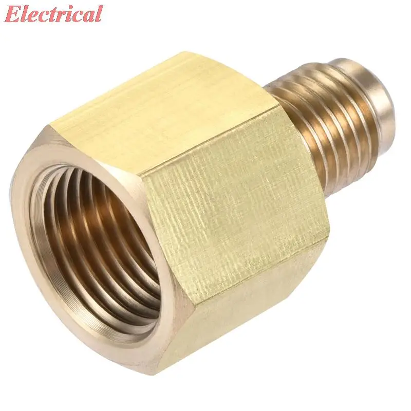 Brass Pipe fitting, 1/4 inch BSP Flare Male 3/8 inch BSP Female Thread, Adapter