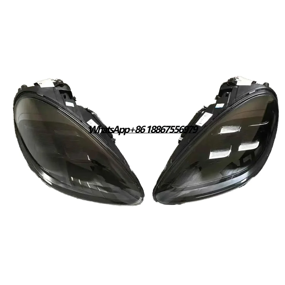 2011-2017 for Porsche for Cayenne 958 LED Headlights High Quality Blue Matrix LED  Temperature