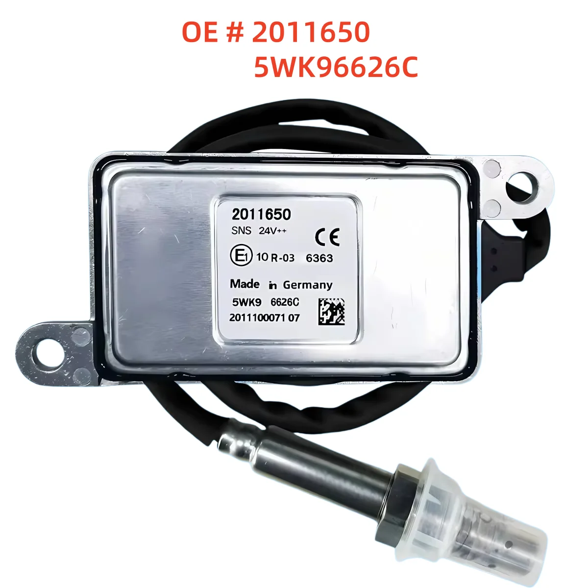 

High quality Brand New 24v 2011650 5WK96626C nitrogen oxygen sensor NOX sensor for DAF trucks