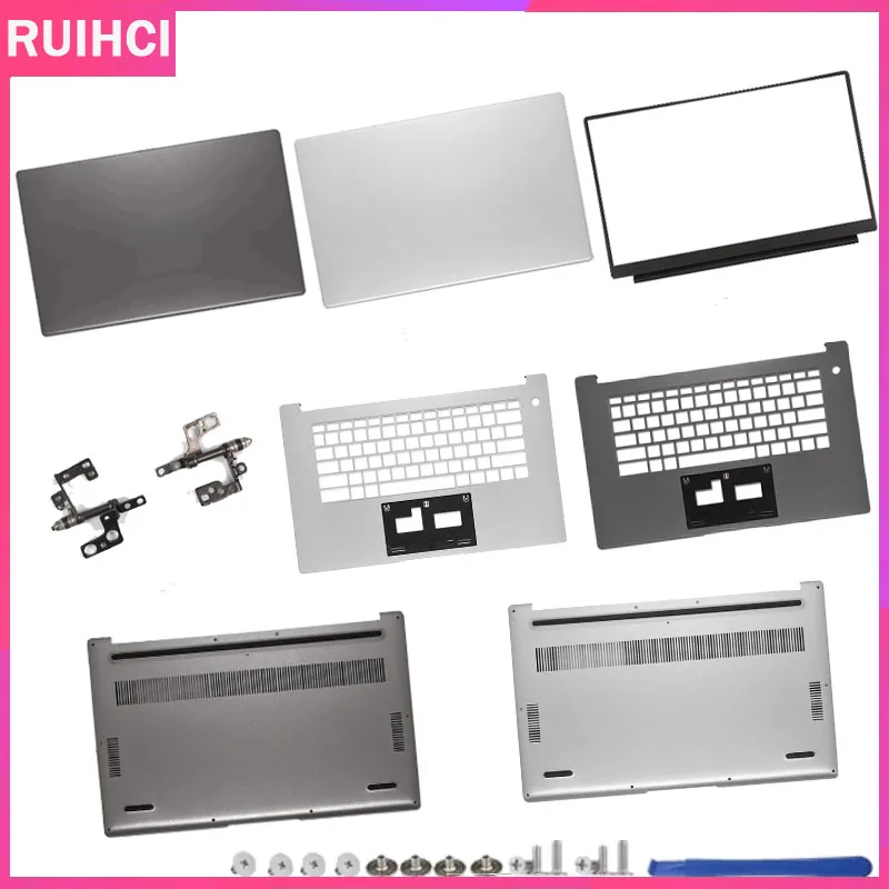For MateBook D15 Boh-WAQ9L BohL-WFP9 BoB-WAH9 BoB-WAE9P Boh-WAQ9R Laptop LCD Back Cover/Front Bezel/Palmrest/Bottom Case silver