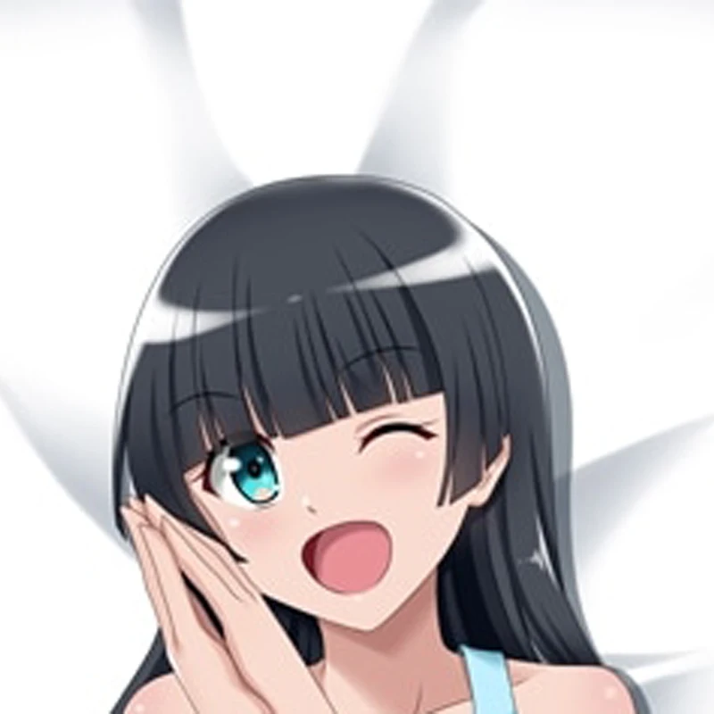 

Dakimakura Anime Pillow Cover Akemi Soryuin Double Sided Print 2Way Cushion Cover Xmas Gifts