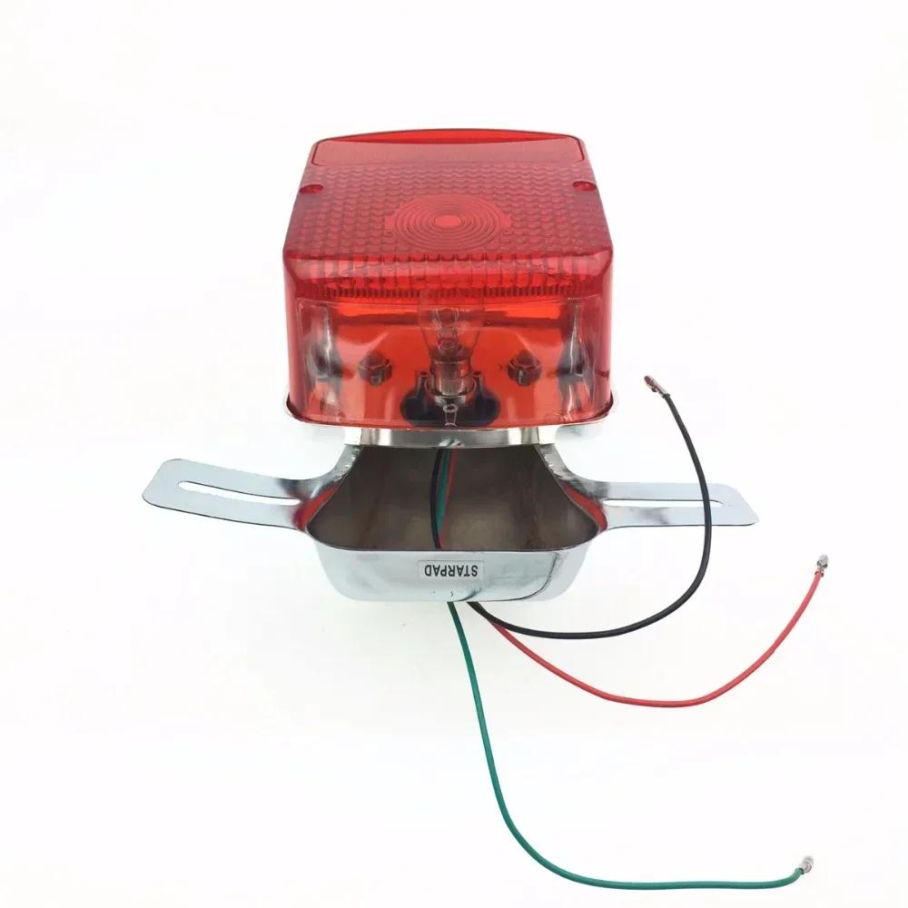 

1pcs For GN125 HJ125-8 Motorcycle Rear Tail Light Assembly Modification Brake Light