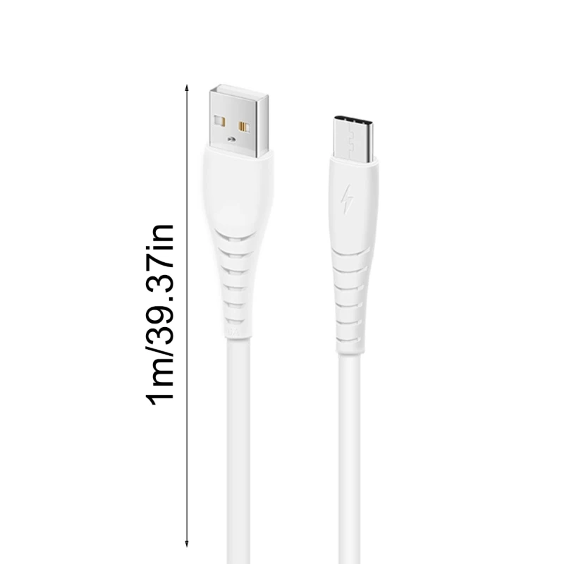 100 90 80 70 60 120W 고속 충전 USB C 코드용 6A USB 유형 C 케이블