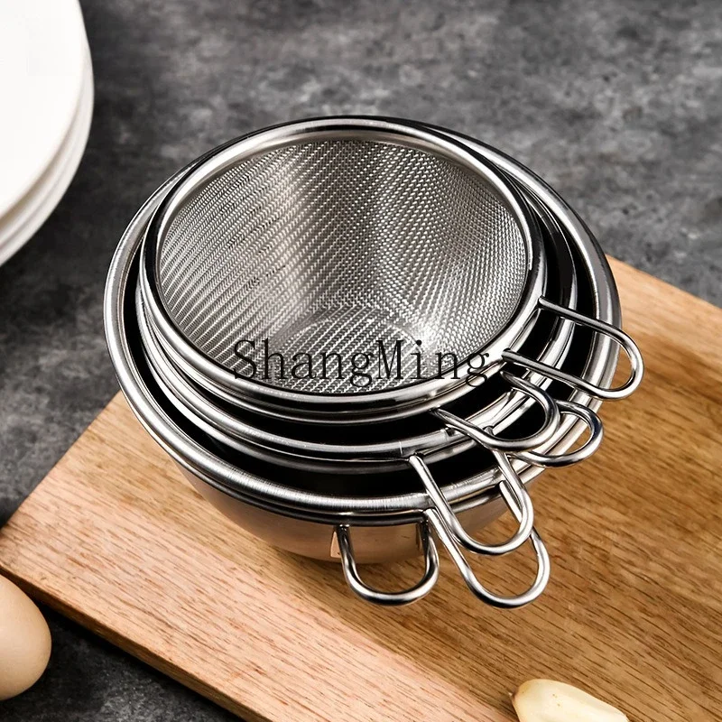 

CL 304 stainless steel cooking basin with scale whipping bowl for fruit baking mini draining washing