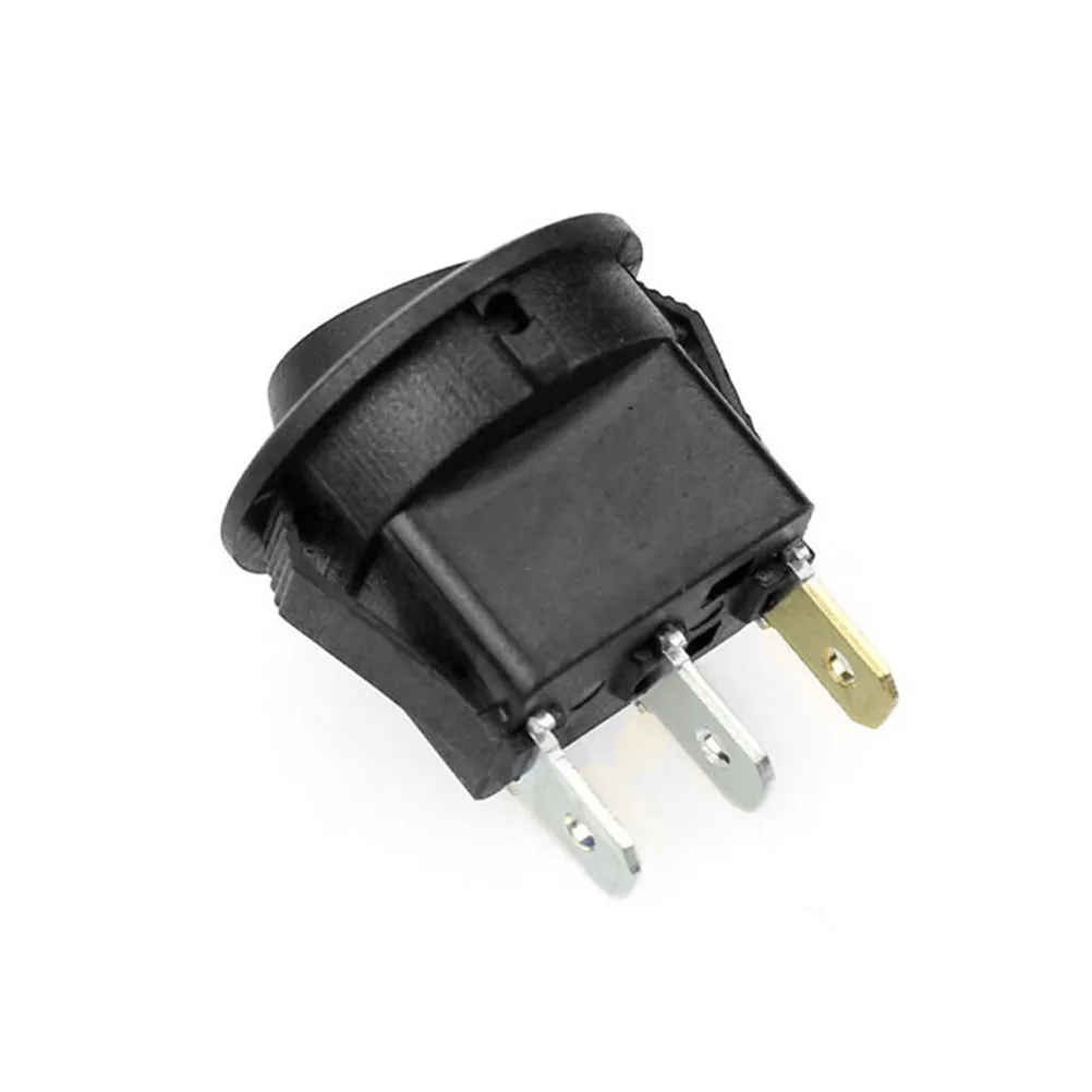 

12V 16A Spst Rocker Off 2 Pole with 3Rd LED Pole Green Light for Car Boat Rv Automotive Electrical Accessories