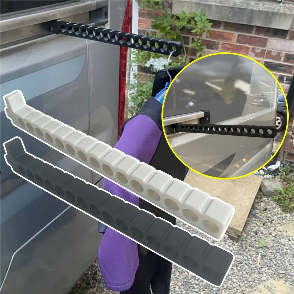 Creative Drying Rack for RV Tracks Detachable 3D Printing No-Drill Clothes Hanger Easy Installation Space-Saving