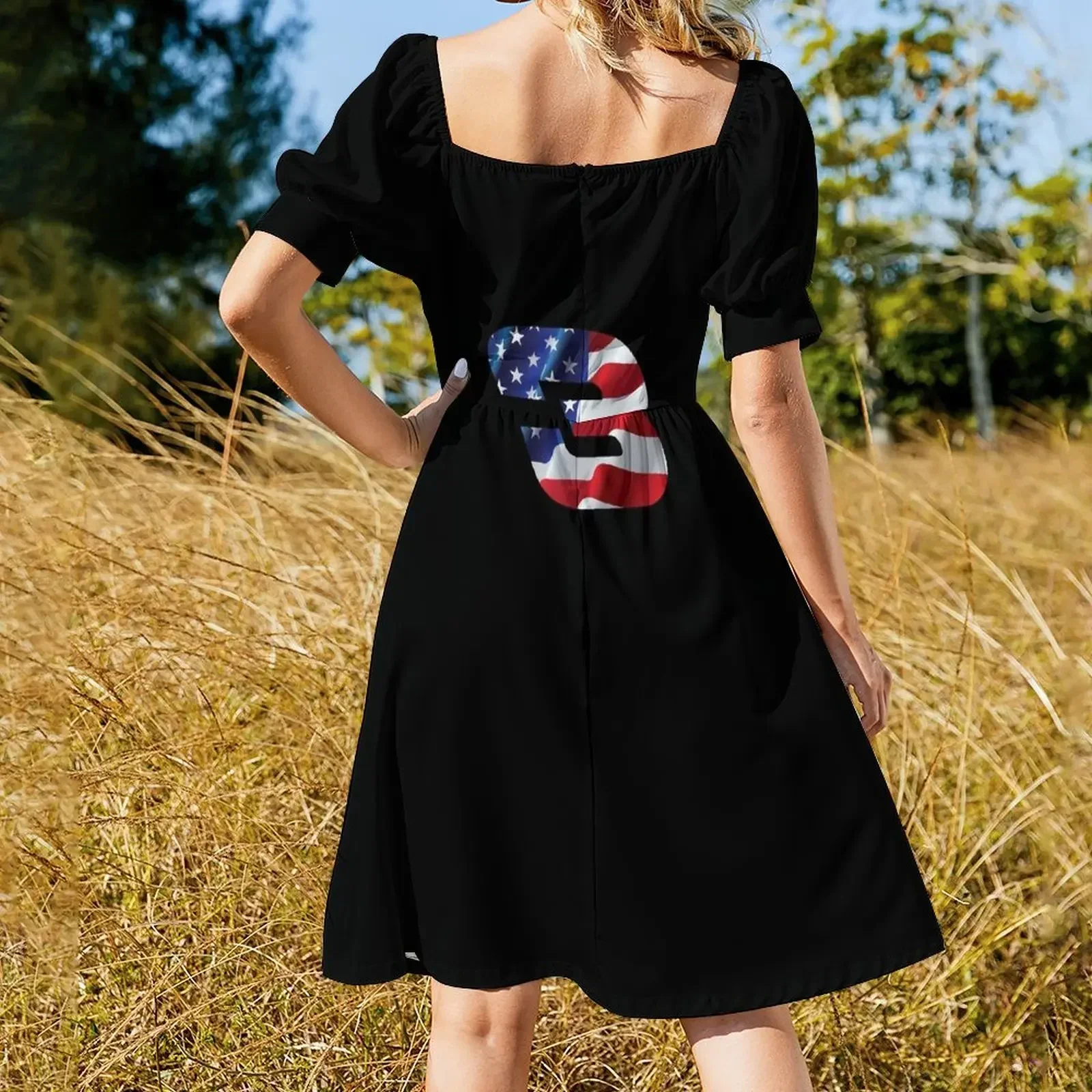 Earnhardt USA 3 Short-Sleeved Dress summer women's suit Bridesmaid dress woman