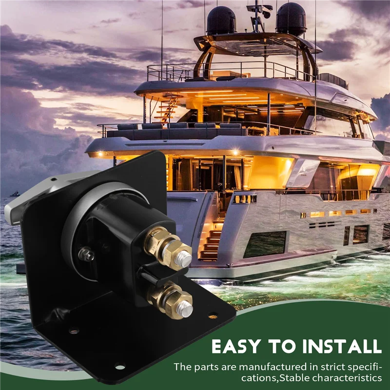 A13Z-Yacht RV Universele 12 V-48 V Batterij Uitschakelaar Met Slotpaneel Hoofdschakelaar 20247