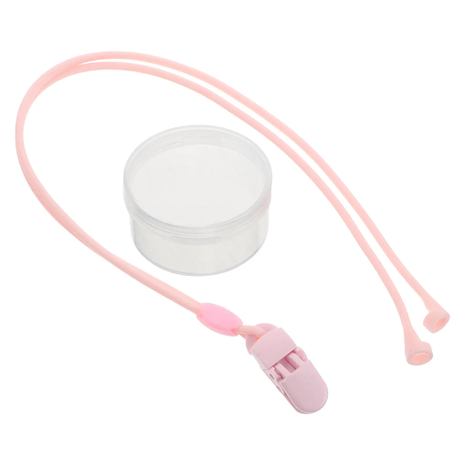 Anti-Loss Hearing Aid Holder Silicone Retention Lanyard Lightweight Elastic Cord Secure Fit for Active Lifestyle Seniors