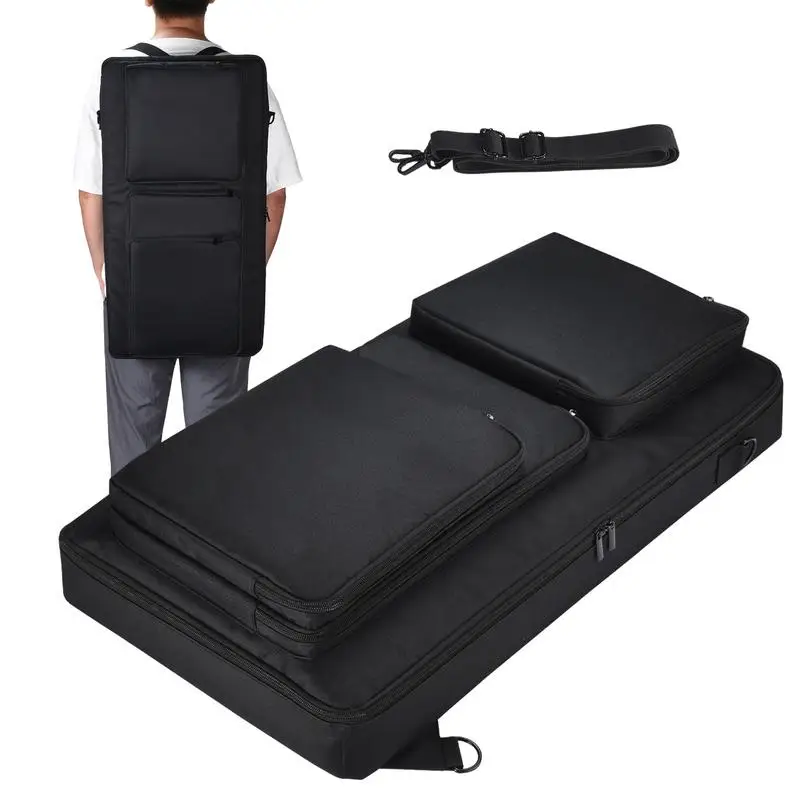 Portable Turntables Controller Bag Organizer Bag Shockproof Hard Case Storage Box For Pioneer DDJ-FLX6 DDJ-SX3/SX2/SX