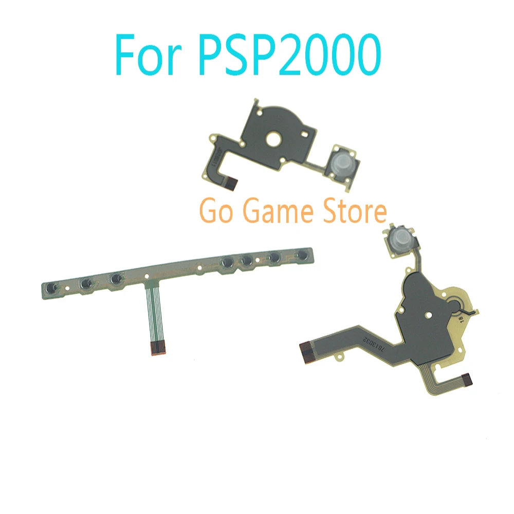 30Sets 3 in 1 D-Pad Left Right Keyboard Function Buttons Keypad Flex Cable Sound Volume Flex Cable For PSP1000 PSP2000 PSP3000