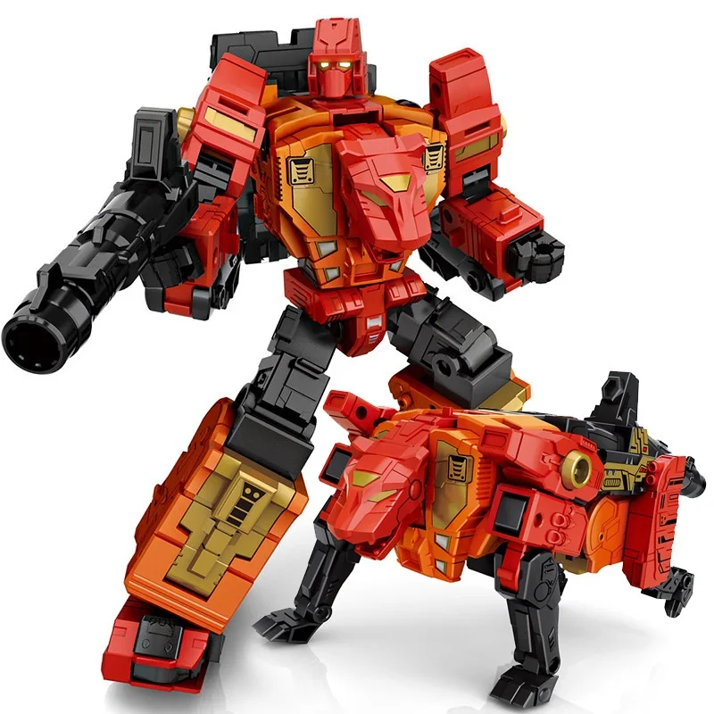 Wei Jiang Transformação Predaking 5IN1 As garras afiadas Divebomb Headstrong Tantrum Rampage Figura