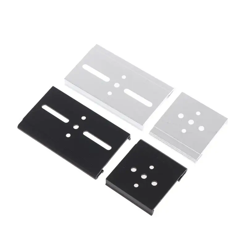 New Sale 25MM 35MM 45MM Metal DIN Rail Fixed Clamp Clip Relay Mounting Buckle Simple Fixing Rack With Mounting Holes