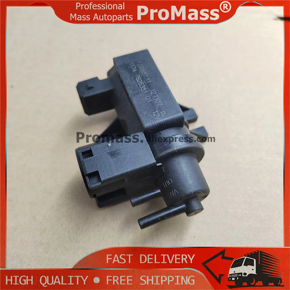 Turbocharger Turbo Boost Solenoid Valve For BMW 535i 528i 750i N55 F10 F25 2011-2017 7.00887.11 7626351 70088711 7.00887.21.0