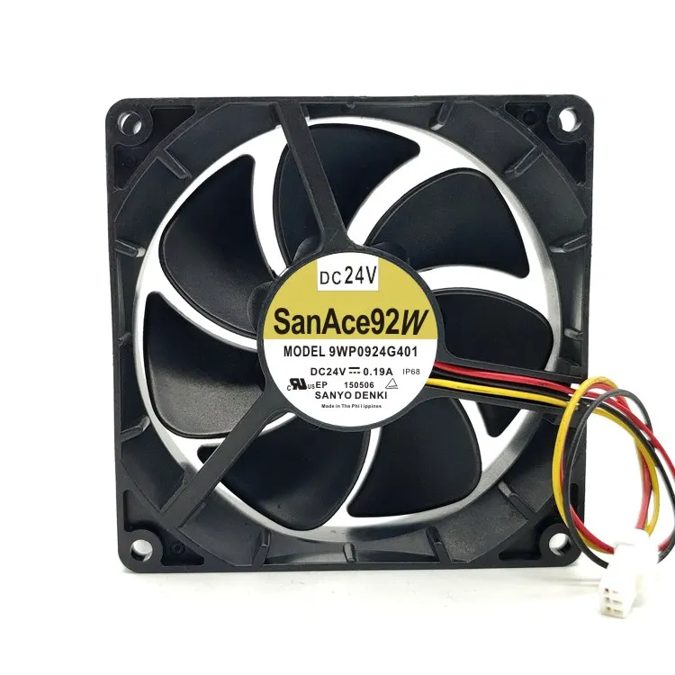 NEW ORIGINAL 9WP0924G401 DC24V 0.19A 9025 90*90*25mm 9cm COOLING FAN