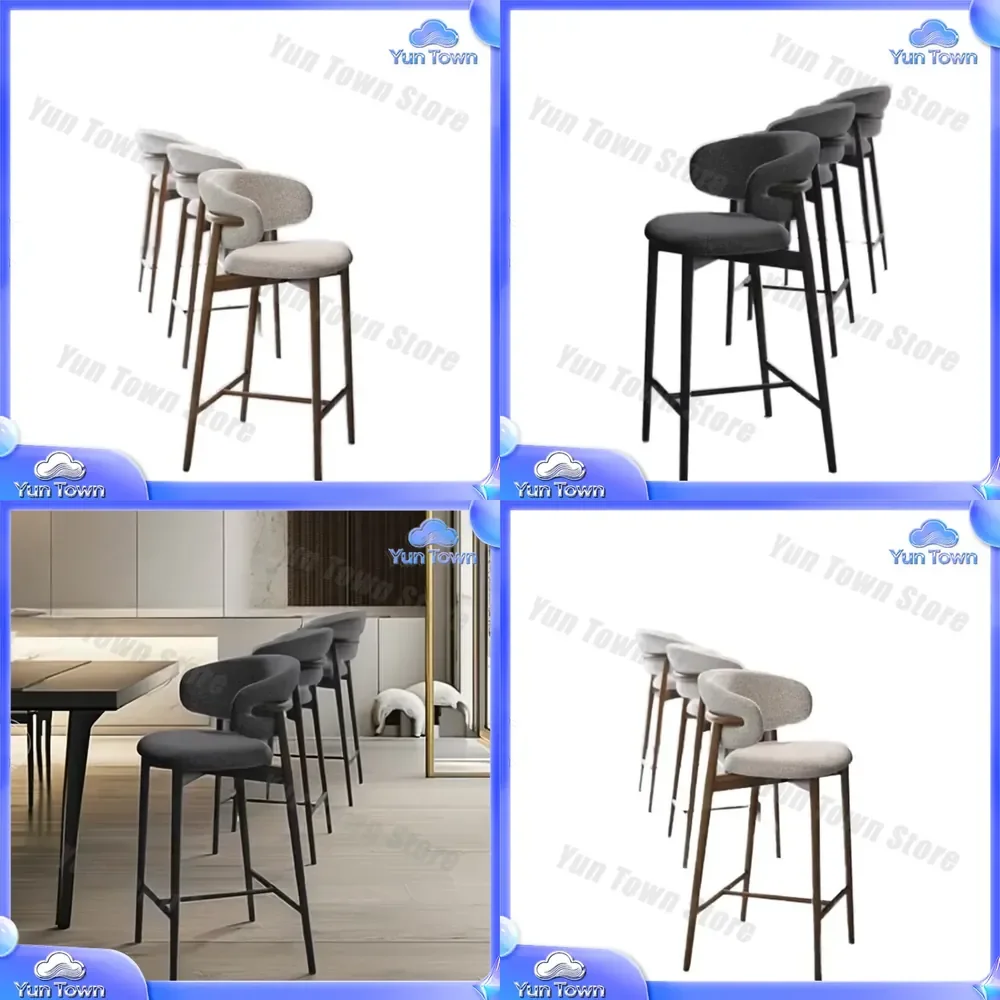 XINZIXIN modern solid wood dining table and chairs set for dining room with strong backrests customizable colors and durable