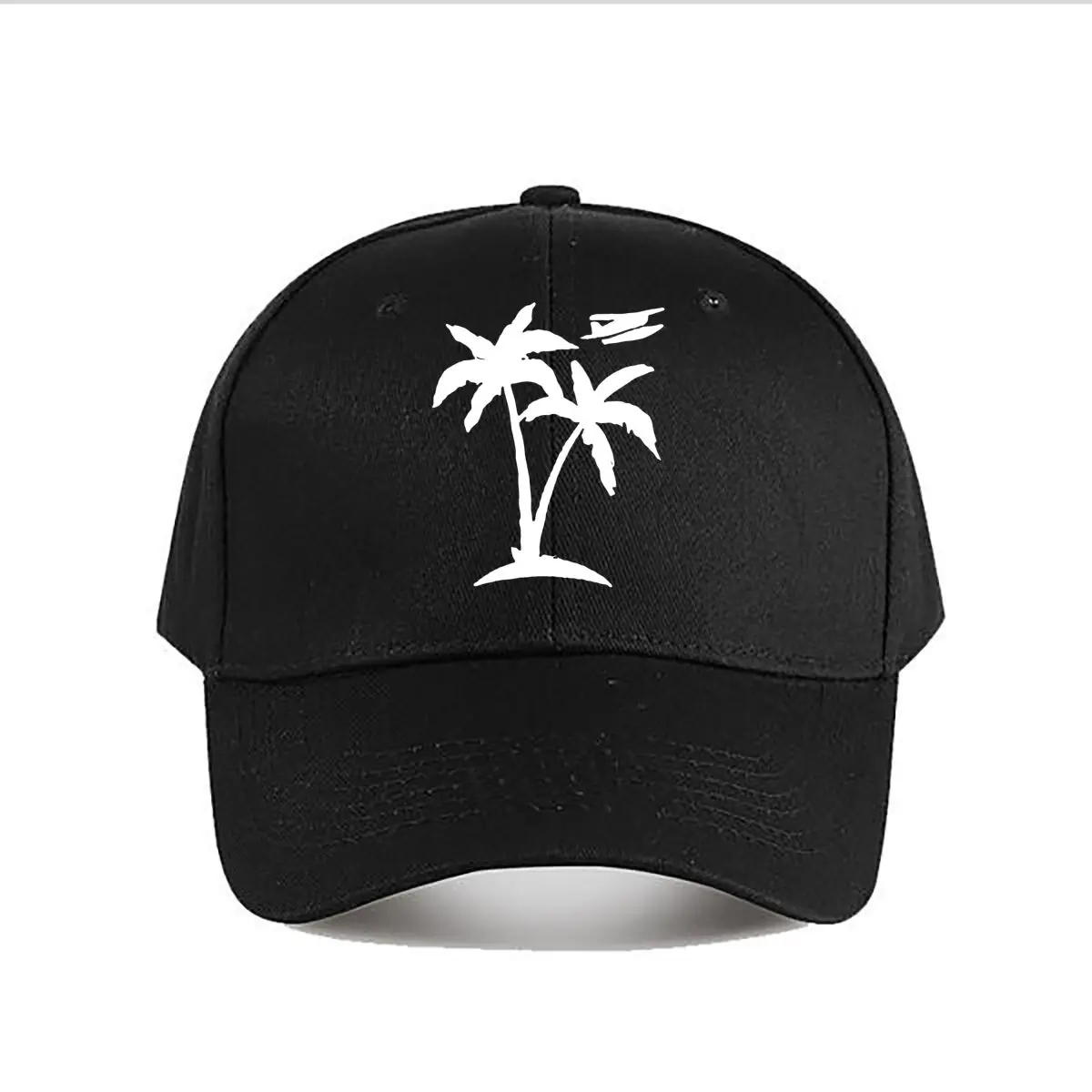 Metal Palm Tree Airplane Wall Decor Baseball Cap Fashion Men Sunhat Women's Outdoor Sports Snapback Cap