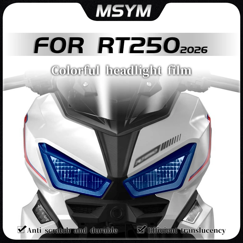 

Для CYCLONE RT250 RT 250 Rt250 Rt 250 rt250 2026 фары задние фонари пленка защитные наклейки для инструментов модифицированные аксессуары