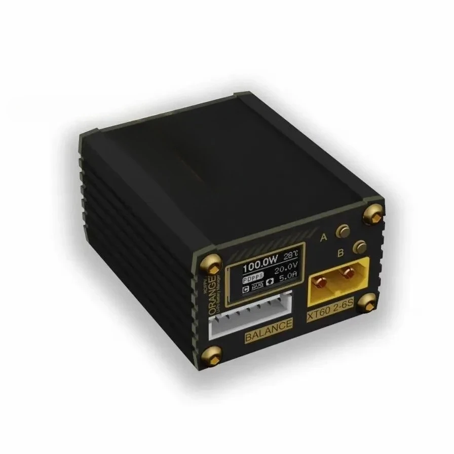 100W Full Protocol Fast Charger  Adapter RC Model Battery Discharger for RC Car & Off-Road Vehicle