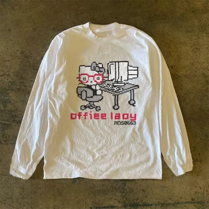 

Hello Kitty, Popular Quick Drying Top for Women's T-shirts with Fresh 3D Printed Patterns