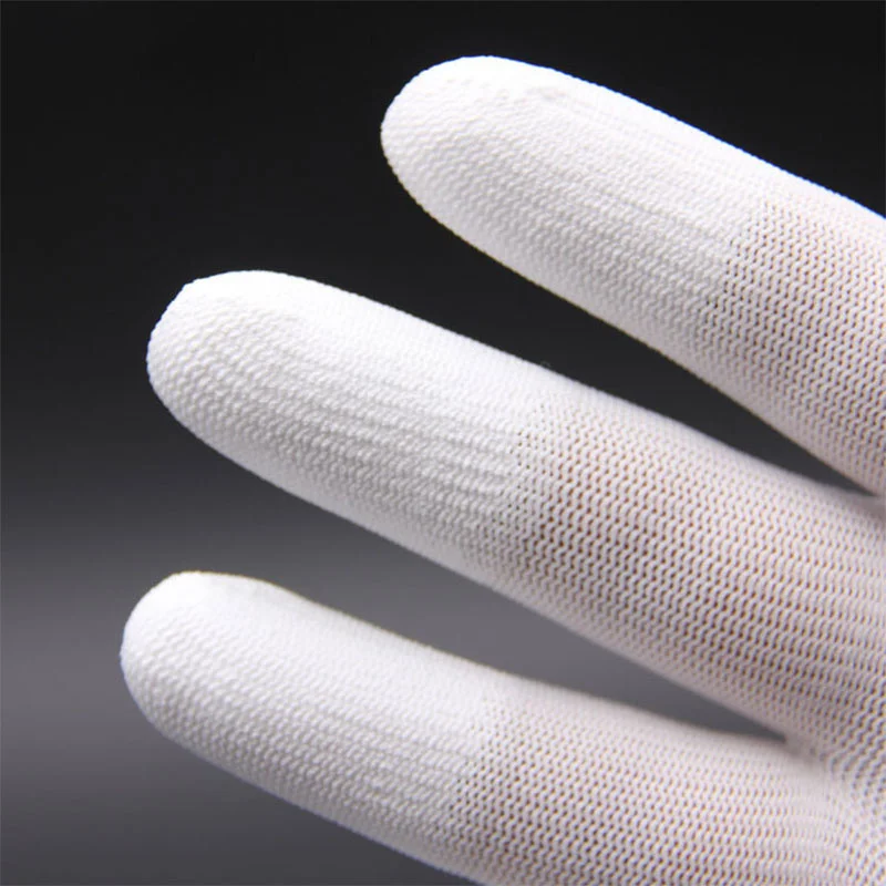 

Anti Static ESD Electronic Working Gloves Pu Finger PC Antiskid for Garden