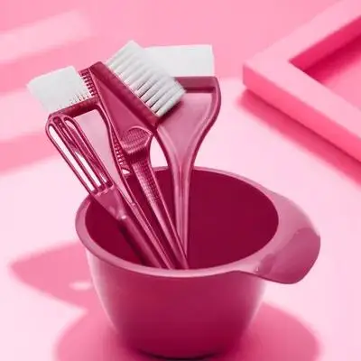 1 set Coloring Kit Tools For Long Short Curly Straight Hair Includes Mixing Tint Bowl Dye Cream Stirrer Brush Comb