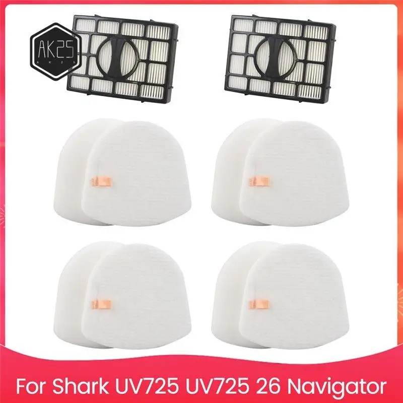 

AK25-Сменный фильтр для вертикального пылесоса Shark UV725 UV725 26, подъемный навигатор, деталь XFFK560, XHEPA560
