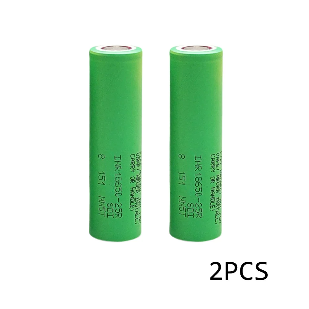 100% Original INR18650 25R 1865 2500Mah 3,7 V 18650 Batterij Lithium-Oplaadbare Batterijen Hoge Stroom Ontlading 20A Power Cell image 3