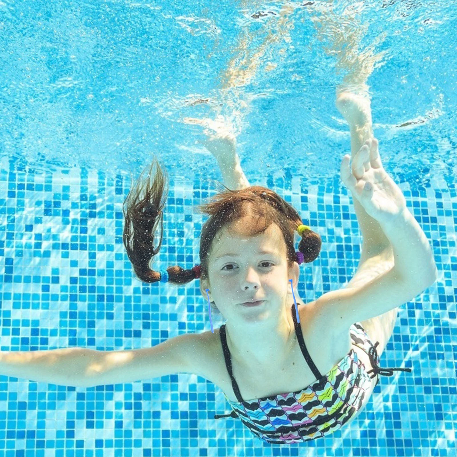 

2Pair Silicone Swimming Ear Plugs Waterproof Earplugs Ergonomic Soft Molded Design for Ear Protection Adults Hanging