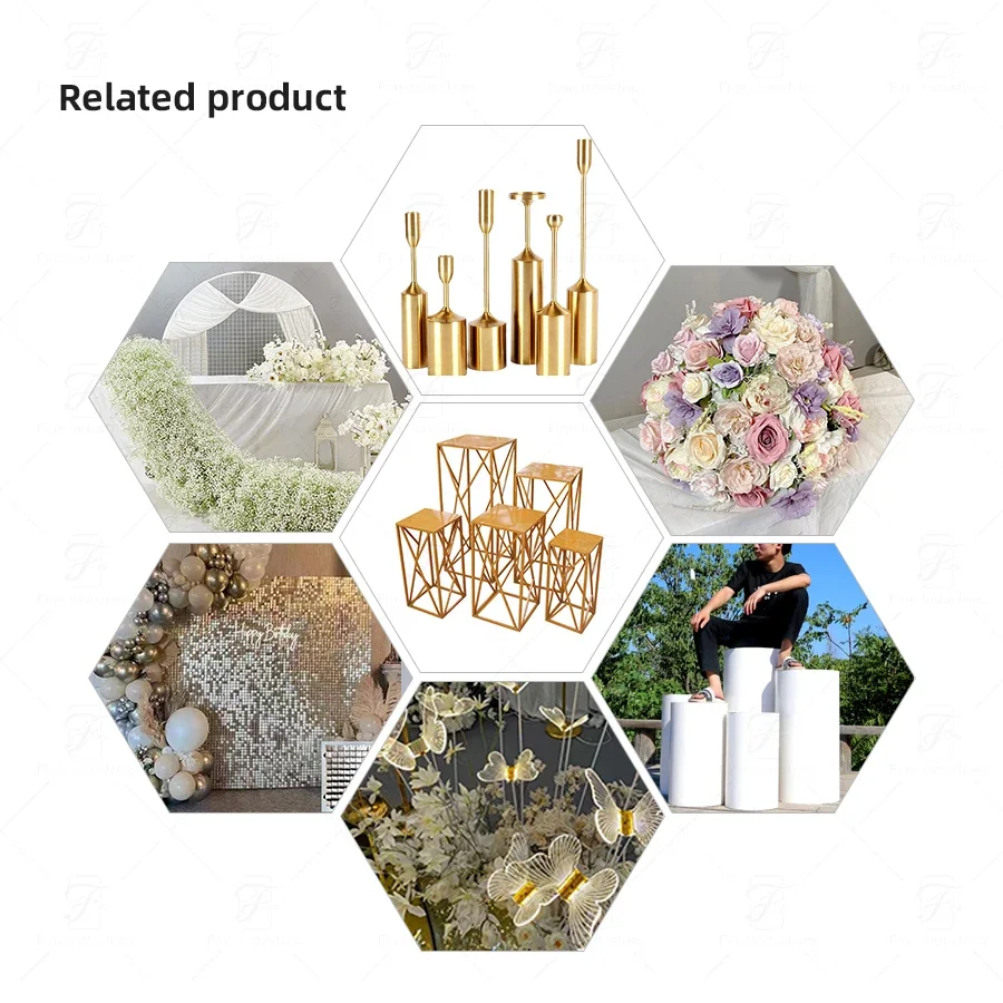 exquisite craftsmanship Wedding supplies metal wall flower stand