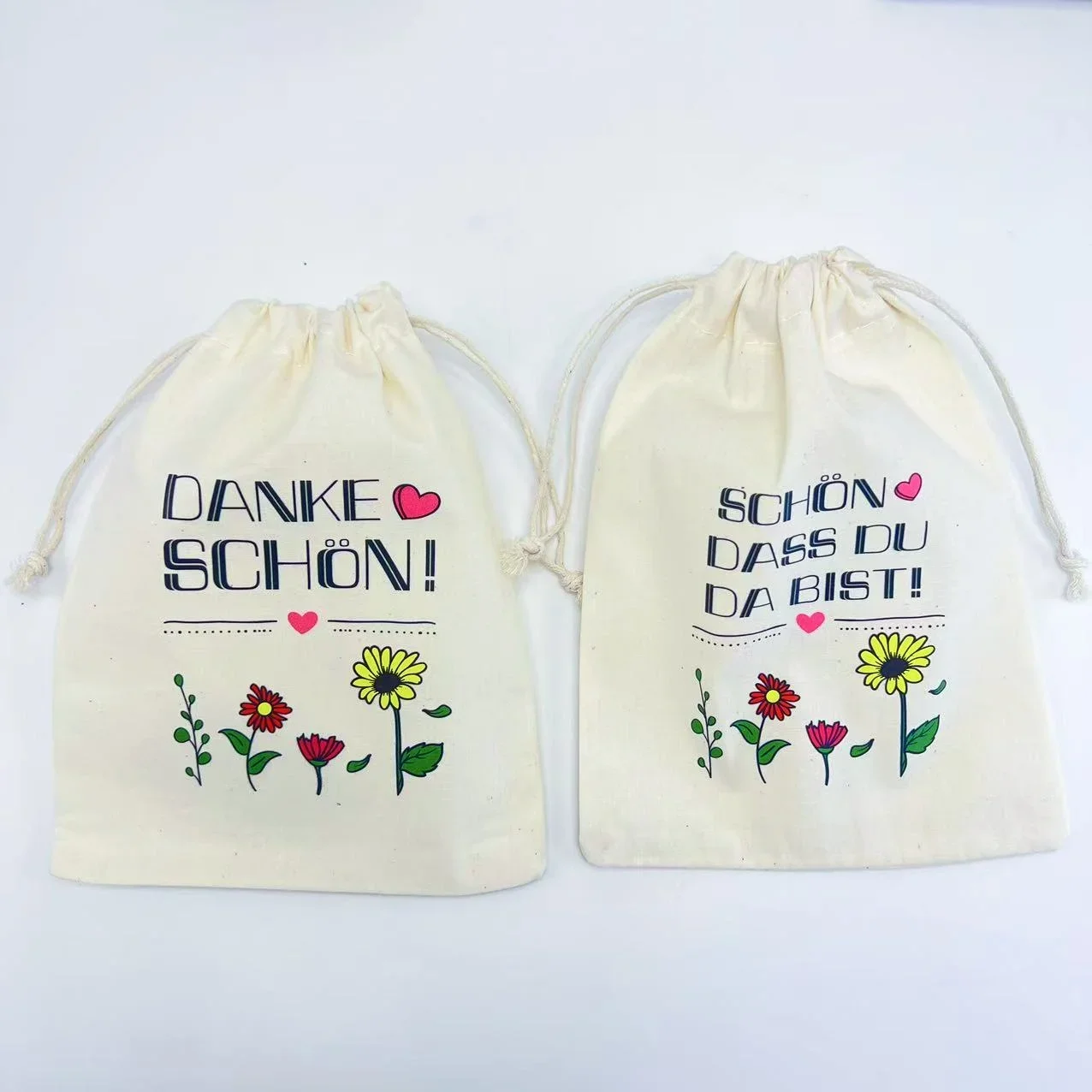 حقيبة هدايا VIKAMA 10 قطع ألمانية "Schon DASS DU DA BIST"، حقيبة تخزين للديكور الاحتفالي، الحفلات والمناسبات الخارجية، حقيبة للحلوة #4