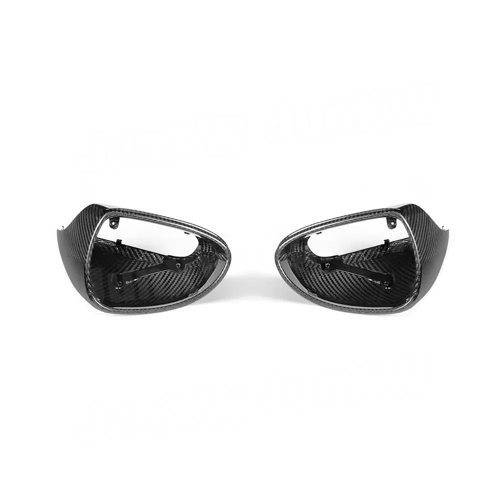 

Dry Carbon Door Side Rearview Mirror Cap Covers Trim Shell For Porsche Cayman Boxster 981 991 Standard 2013-2016