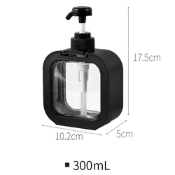 Soap Dispenser Soap Bottle 300/500ml Bathroom Kitchen Hand Soap Dish Press Type Refillable Storage Bottle Soap Bottle