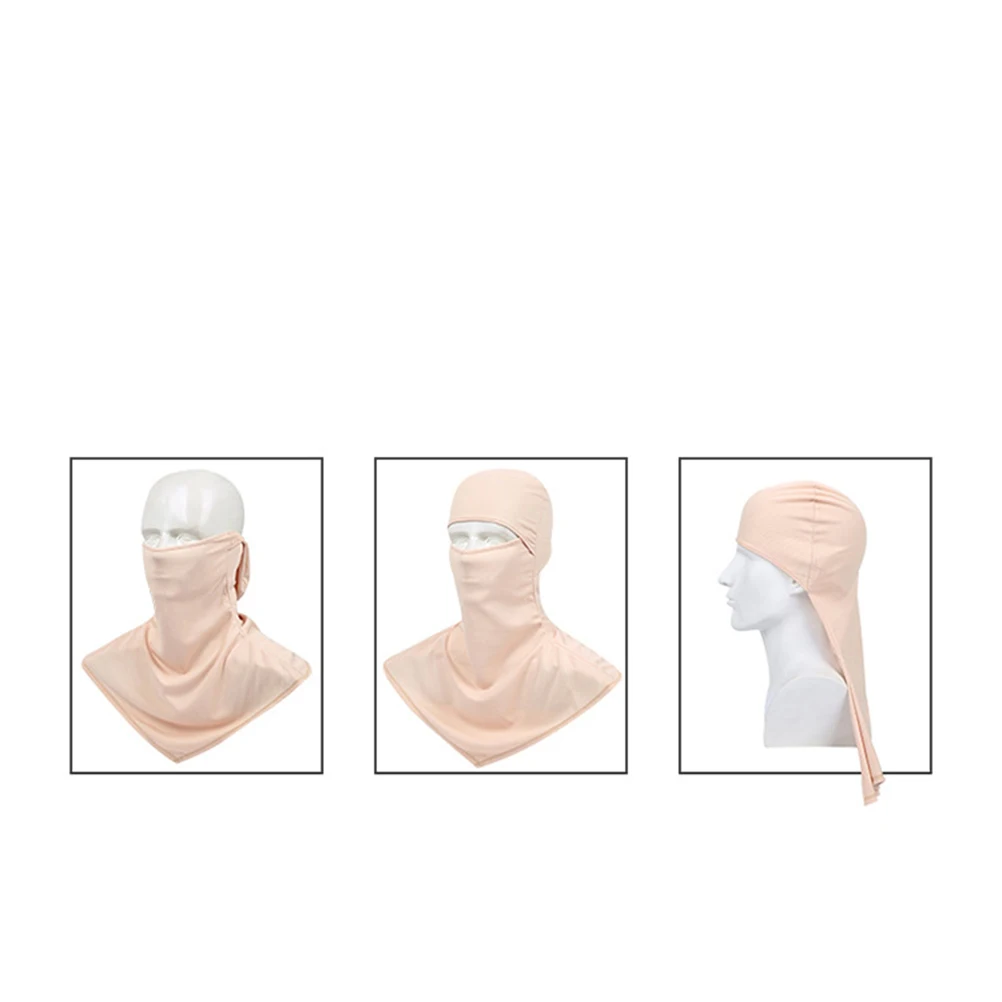 

1pc 3D Design Sun Protection Face Mask for Cycling Hiking Breathable Dustproof Neck Mask for Men Women