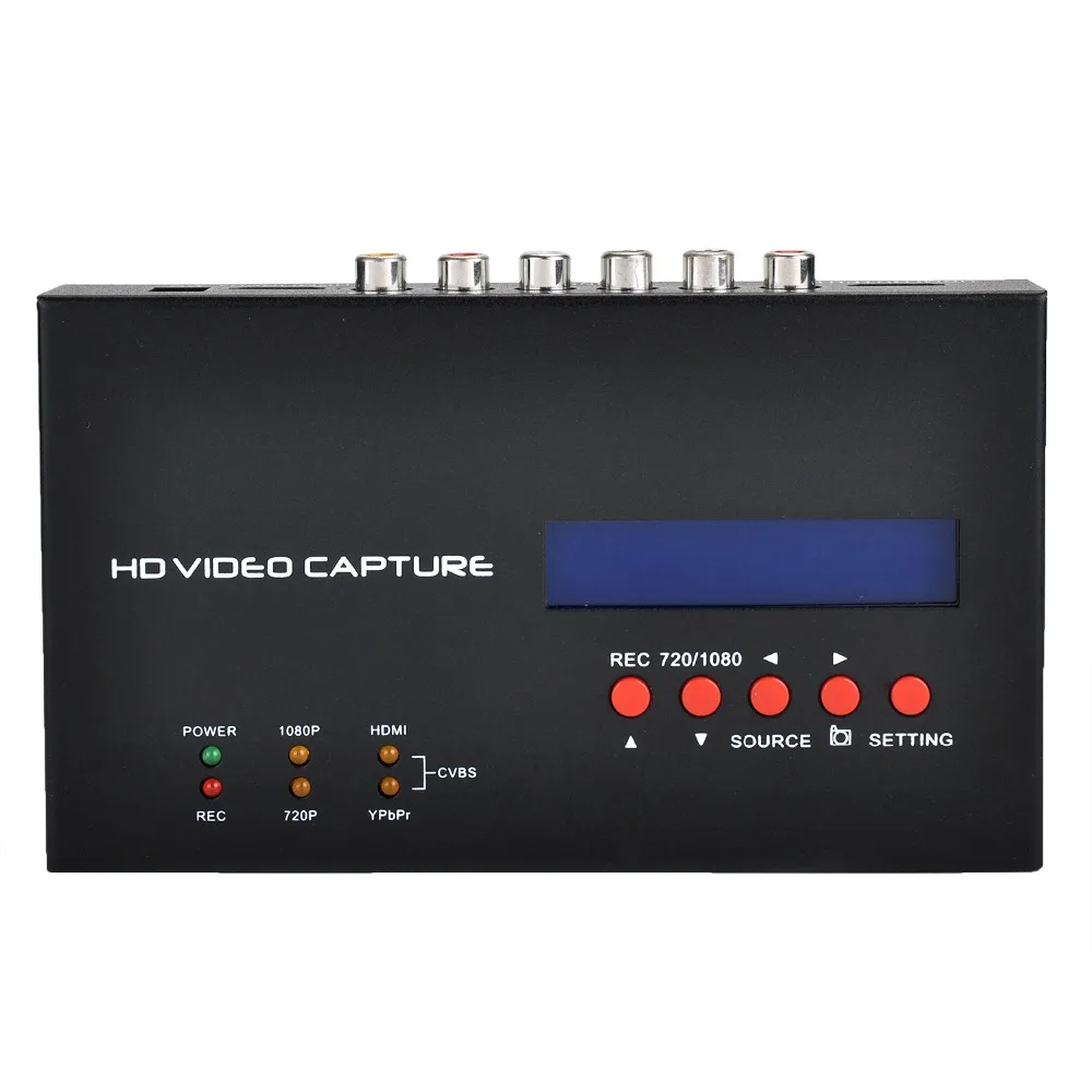 

MSEzcap283S Support Time Scheduled Standalone YPbPr CVBS HDMI Video Capture Recorder