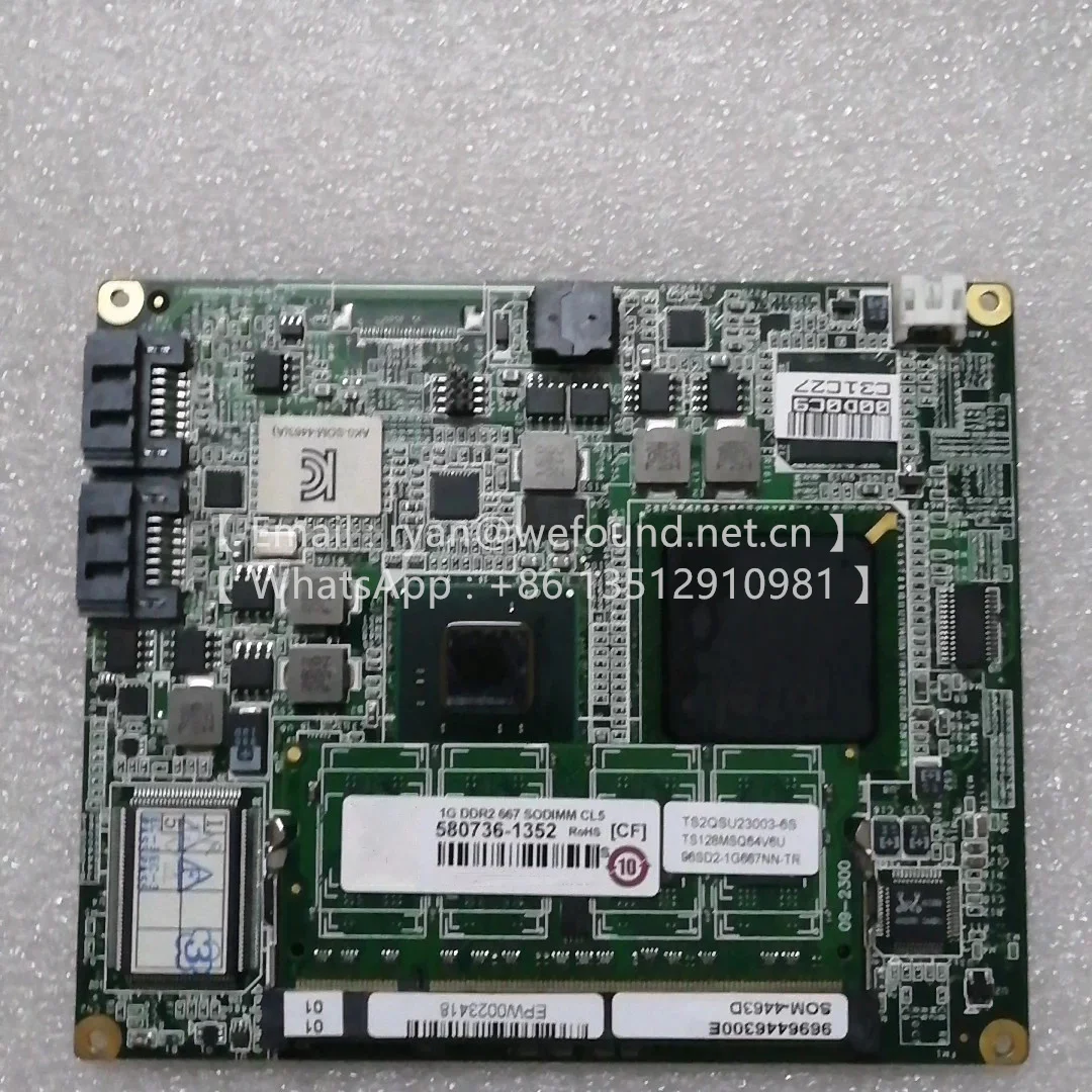 

SOM-4463 SOM-4463D D510 1,67 ГГц (двухъядерный), 1 МБ L2 Кэш-памяти ETX-модуль ЦП