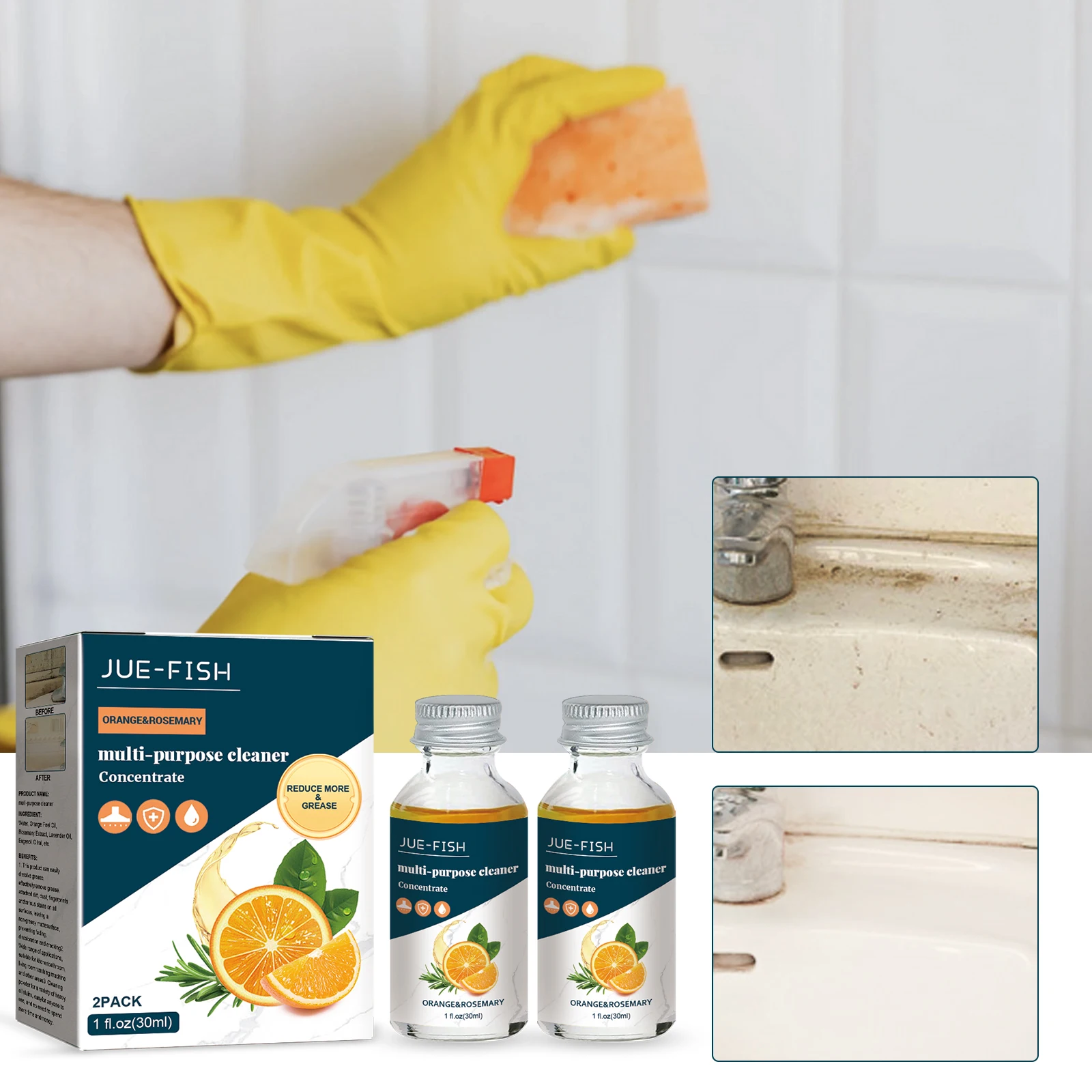 Multi Purpose Cleaner Kitchen Oil Stain Removing Magic Degreaser Heavy Oil Dirt Cleaning Prevent Rust Household Degreasing Agent