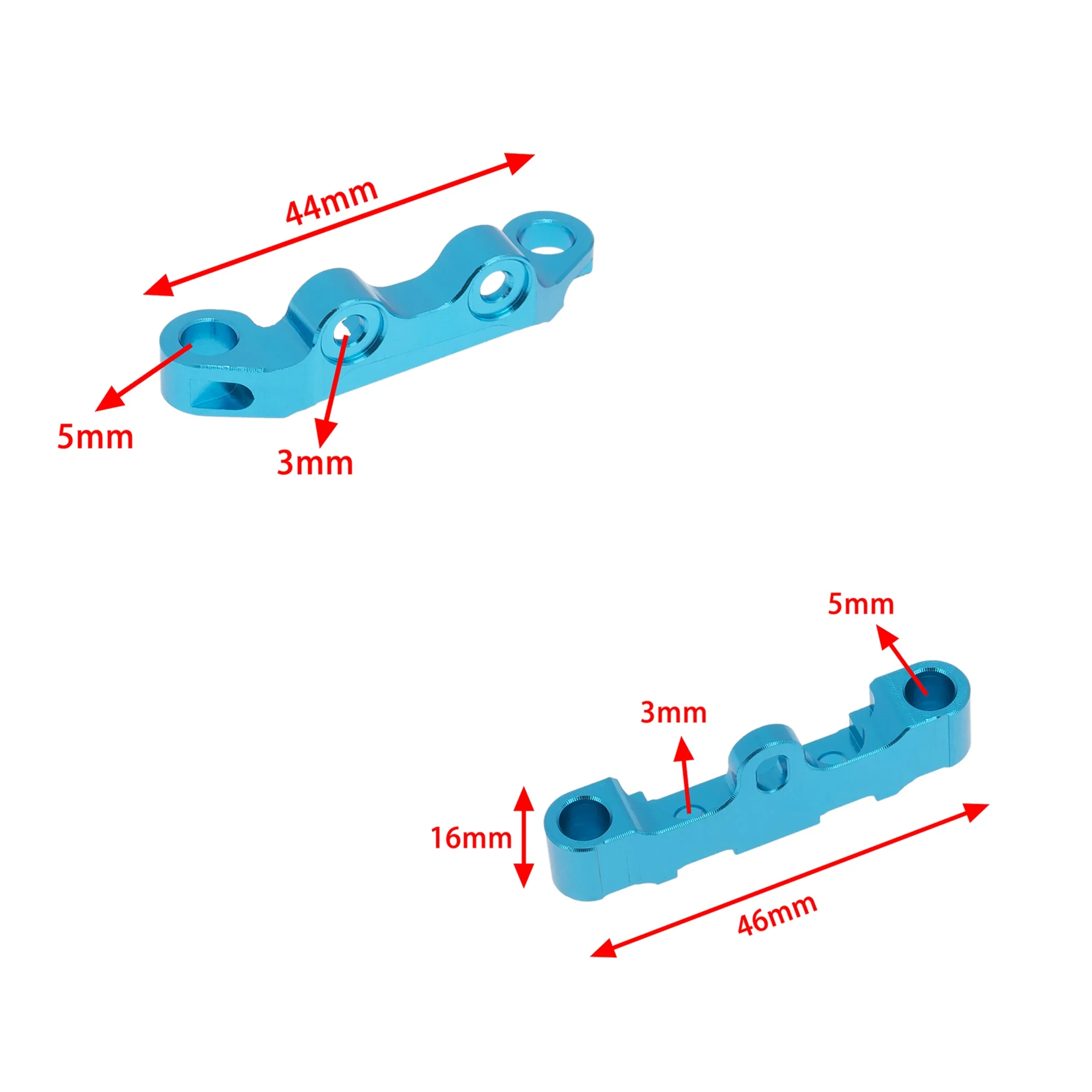 Metal Modification Accessory Kit Suspension Arms Steering Knuckle for Tamiya TT-02 TT02 1/10 RC Car Upgrade Parts