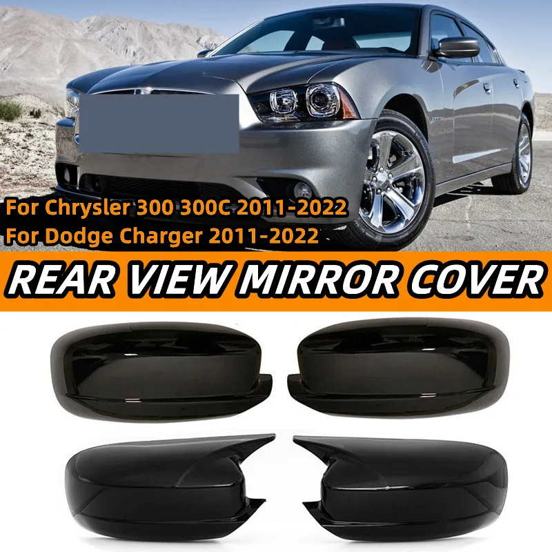 

Пара крышек бокового зеркала OX Horn для Dodge Charger SRT Chrysler 300 300C, крышка зеркала заднего вида, чехол, автомобильные аксессуары