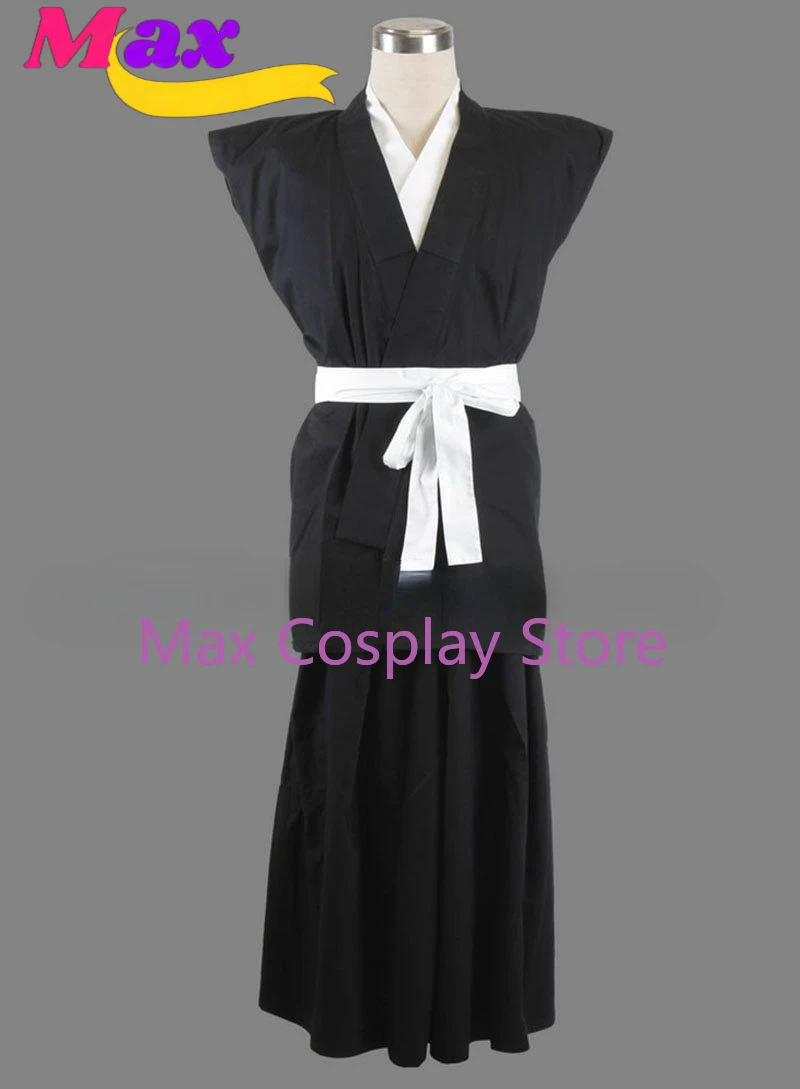 Max Cos Anime Gotei Thirteen Shūhei Hisagi Lieutenant of the 9th Division Soul Reaper Kimono Cosplay Costumes Custom size