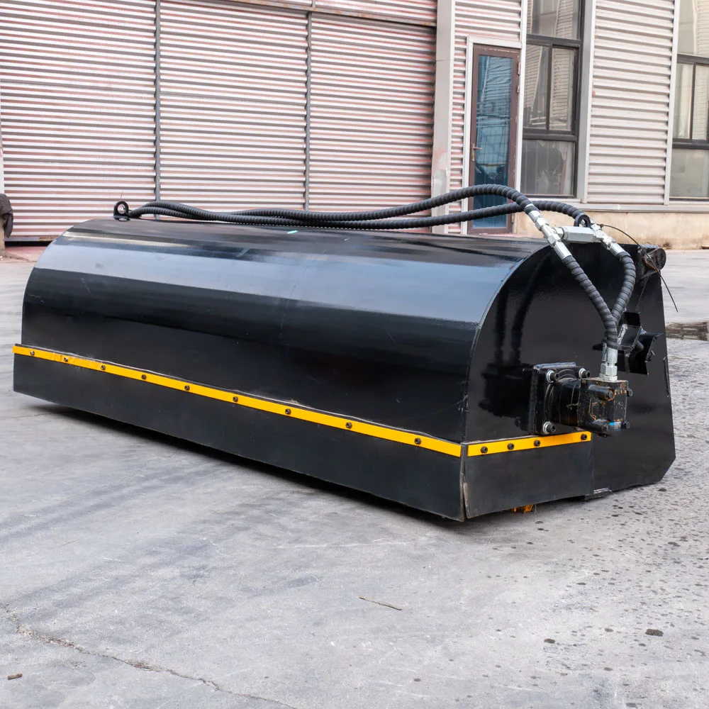 

HOT Hot Sale High Performance Skid Steer Snow Blower and Power Sweeper Attachment for Cleaning Large Area Factory Floor