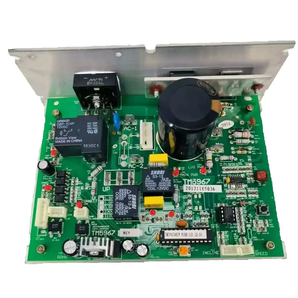 Treadmill Motherboard, Speed Controller, Model Number TM5967, Voltage 220V, New Original